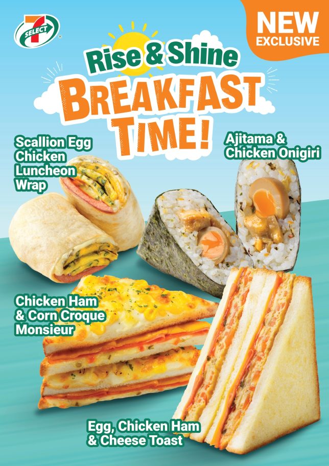 7-Eleven Singapore Unveils New Breakfast Menu