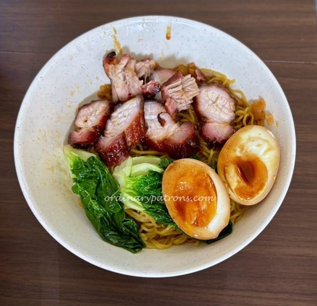 88 HK Roast Meat char siew noodles 