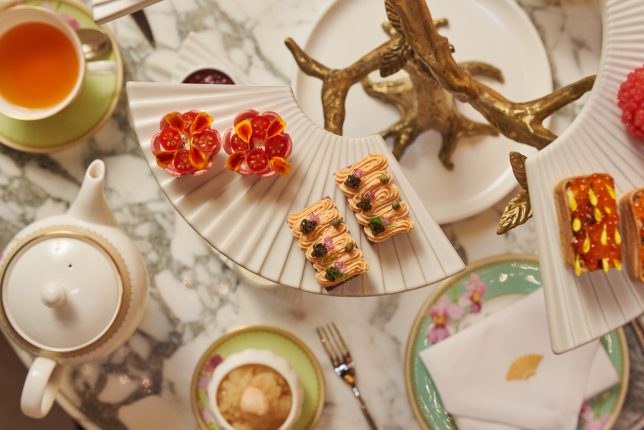 Herbs and Blossoms Afternoon Tea - Lobby Lounge at Mandarin Oriental, Singapore - F&B Promotions in Singapore Hotels 2025 