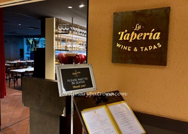 Set Lunch at Spanish Restaurant at Orchard Road