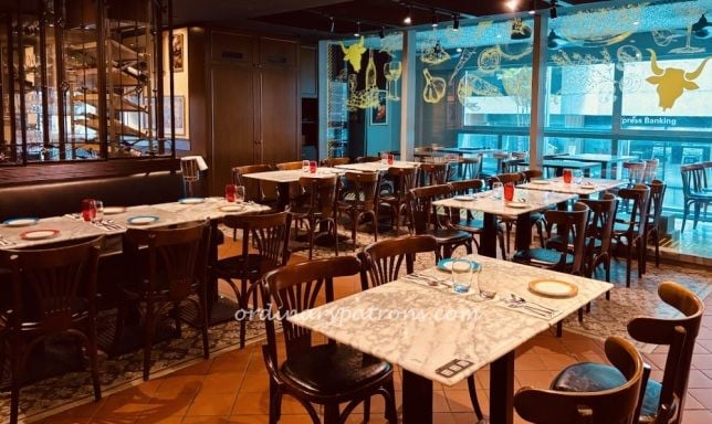 Spanish Restaurant at Orchard Road Singapore