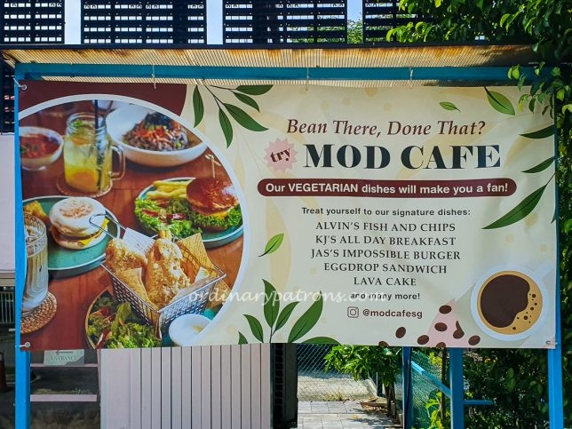 MOD Vegetarian Cafe in Katong