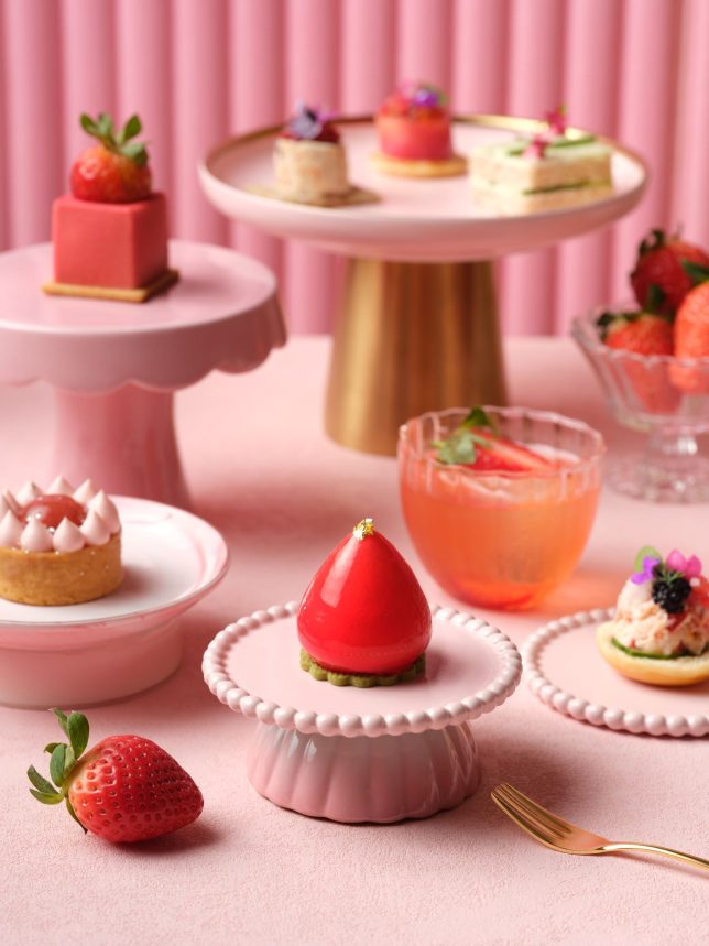 Strawberry Bliss Afternoon Tea - Portrait, Champagne - F&B Promotions in Singapore Hotels 2025 