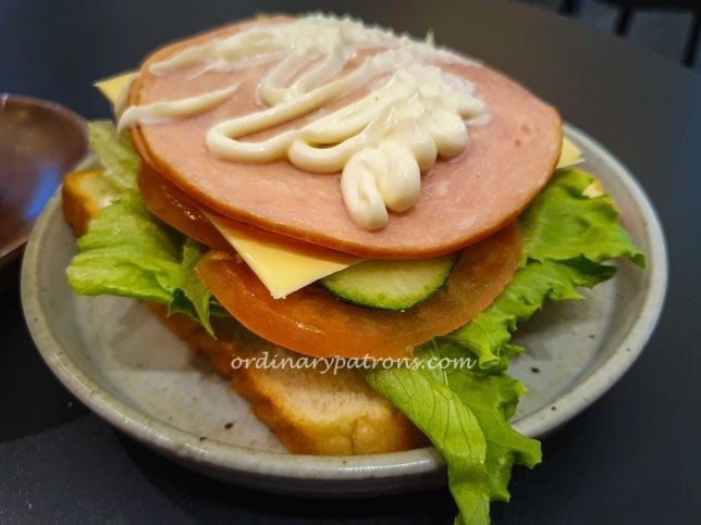Sandwich at Clap Cafe