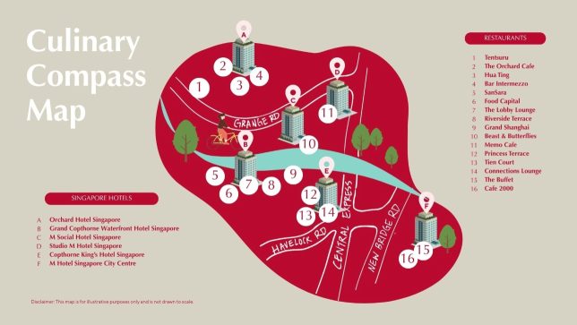 Culinary Compass Map
