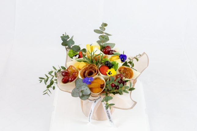Edible Cheese Bouquet for Mum - Mother's Day 2025