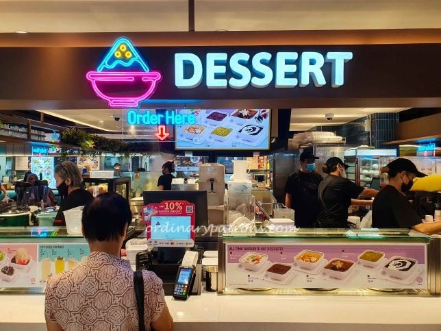 Dessert at Parkway Parade Kopitiam Food Court