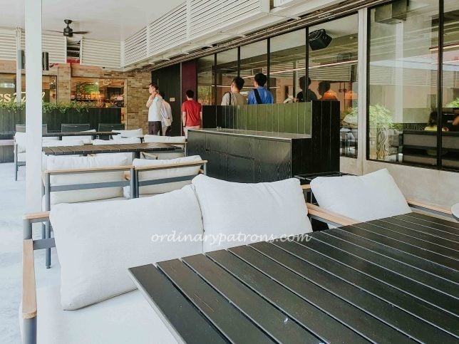 One Prawn & Co - outdoor seating