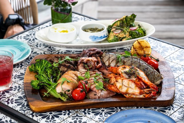 Gaia's Feast Platter at Zorba The Greek Taverna 