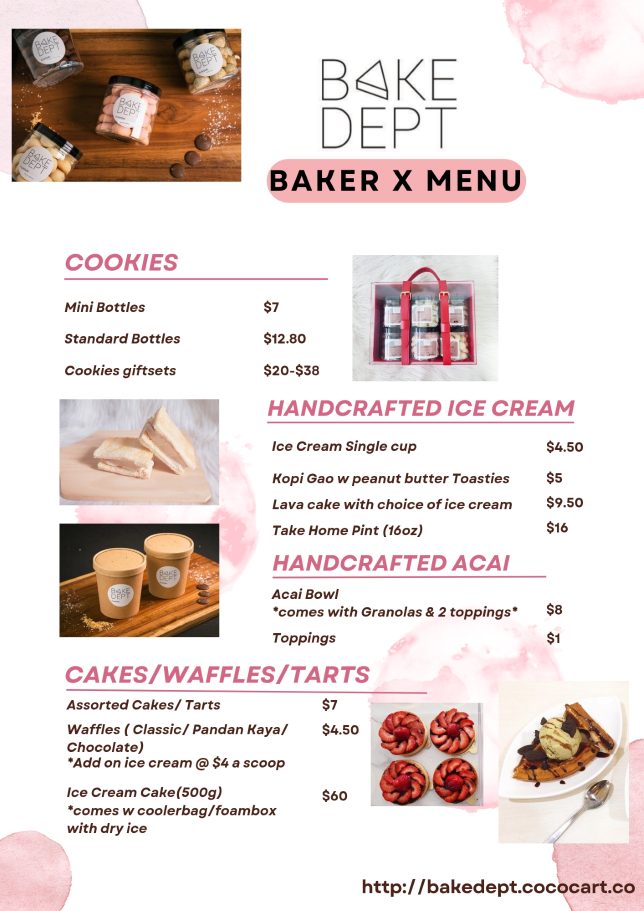 BakeDept’s Takeover at Baker X