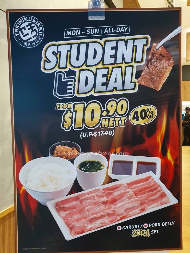 Yakiniku Like Cathay Student Deal
