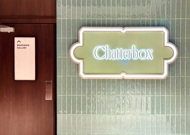Chatterbox 
Level 5, 333 Orchard Road, Hilton Singapore Orchard
