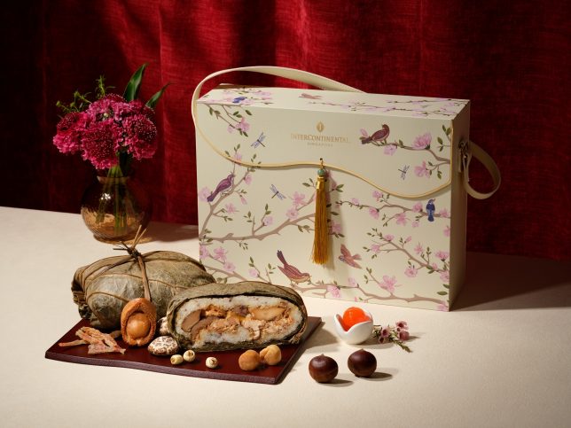 InterContinental Singapore - Man Fu Yuan Limited-edition Man Fu Yuan Giant Classic Cantonese Rice Dumpling with Red Quinoa