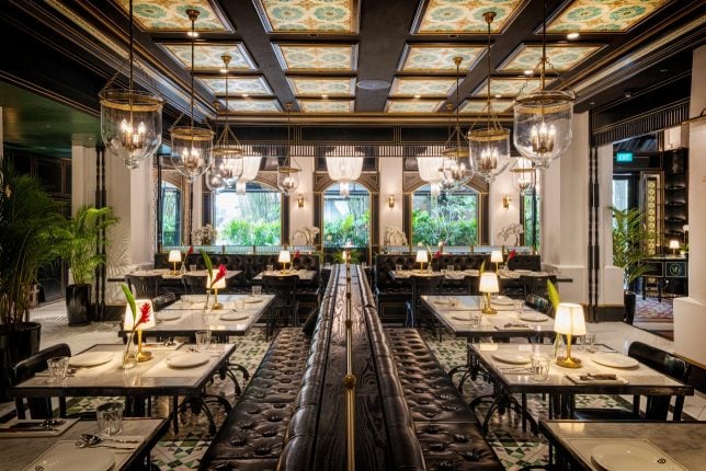 Main Dining Room - Violet Oon Heritage Restaurant in Dempsey