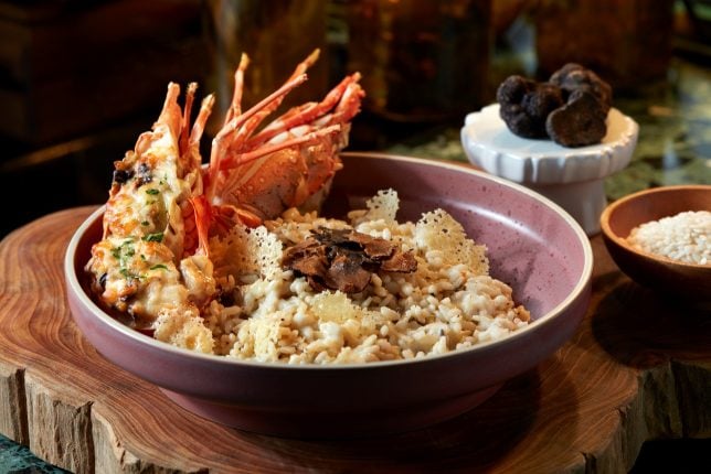 Momentus Hotel Alexandra - Verandah Rooftop Rotisserie - Lobster Risotto