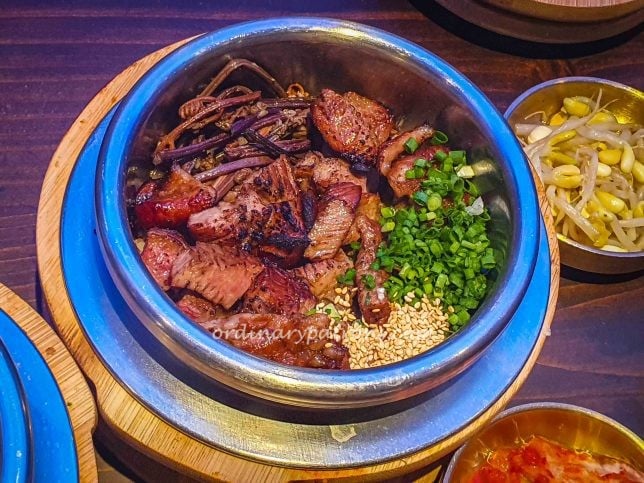 Sagye Korean pot rice Kurobuta pork 