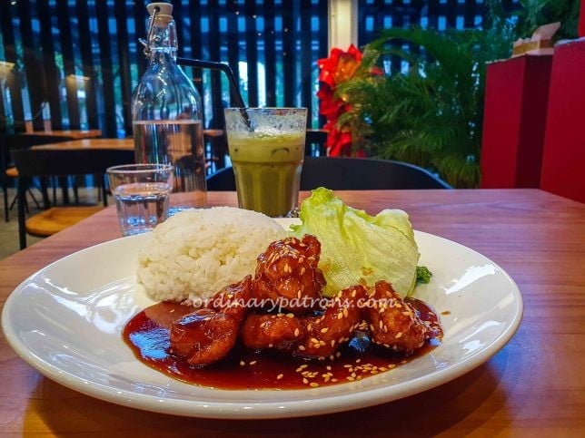 Meal at The Canopy Cafe