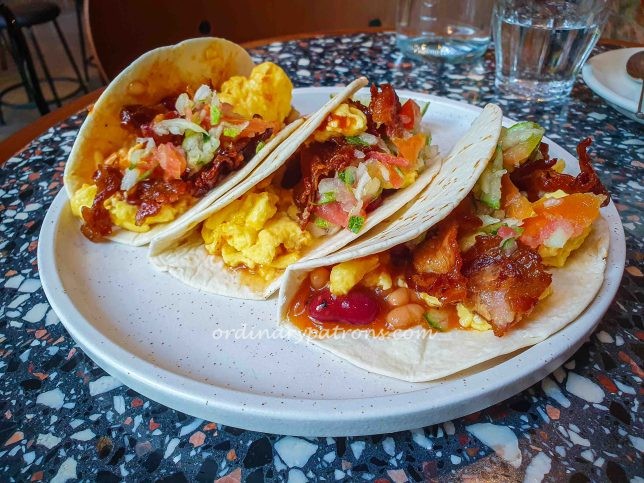 Toby's Estate Breakfast Tacos 