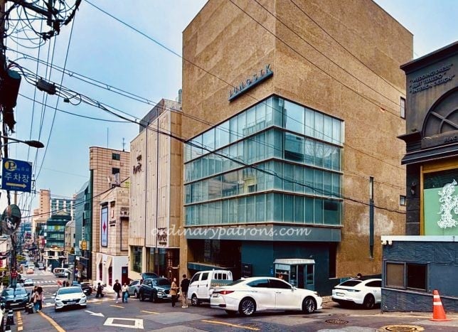 Jungsik Seoul two Michelin star restaurant