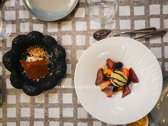 Desserts at La Torre