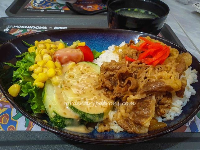 Yoshinoya at The Cathay -Gyudon Veg