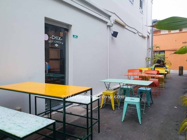 CHIX Hot Chicken at Jalan Pisang