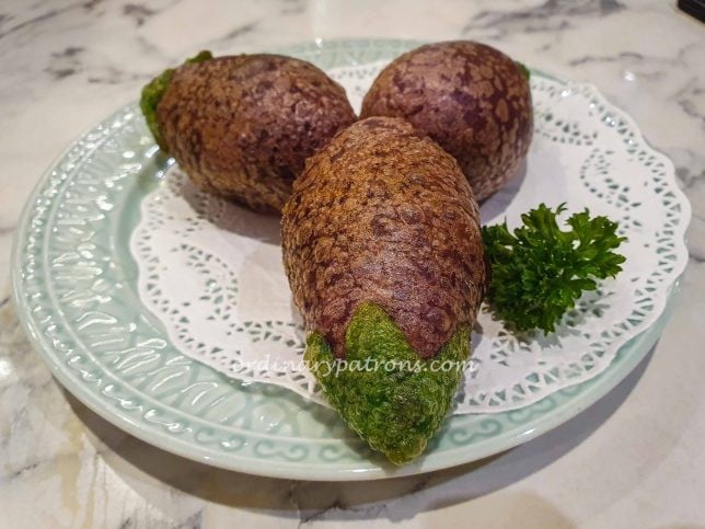 Kai Duck Fish Shaped Egg Plant Dumpling