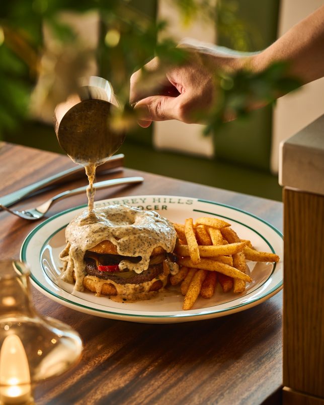 Surrey Hills Grocer - OHV - Truffled Wagyu Brioche Bun Burger