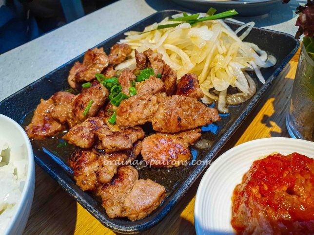 The Butcher's Dining Set meal