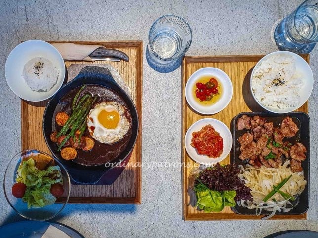 The Butcher's Dining Set meals