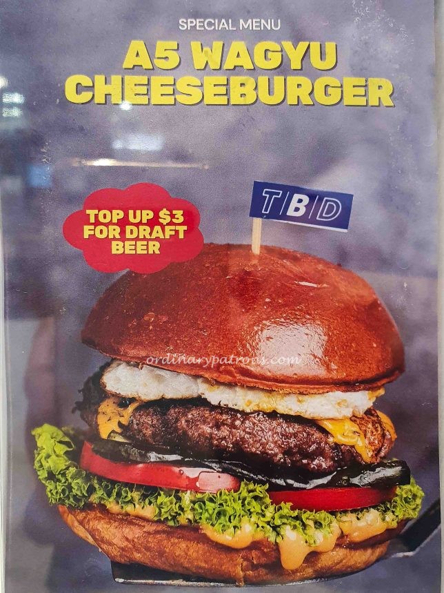 The Butcher's Dining Special Menu