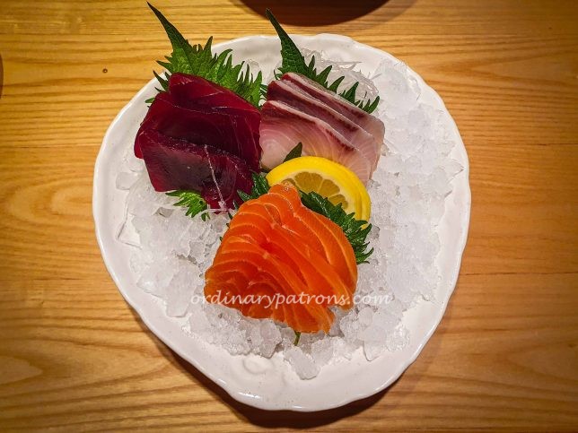 Hama Sashimi Mori at Sushi Zanmai