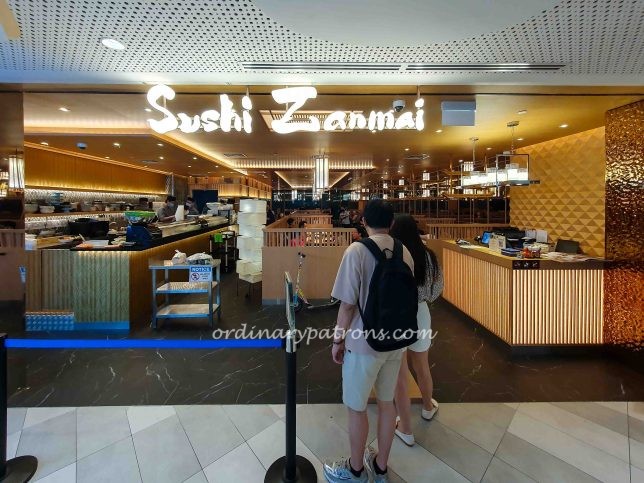Sushi Zanmai at112 Katong