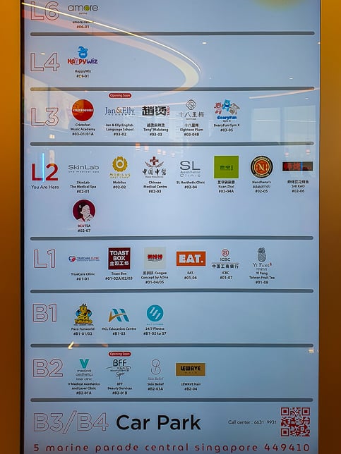 iMall Directory Board