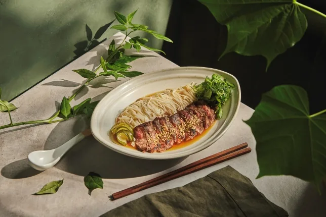 Cold Beef Noodles at YARA