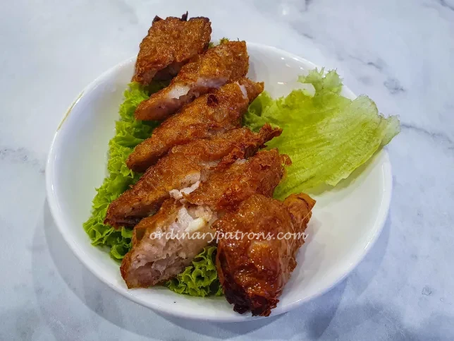 Ngoh Hiang Roll at Congee Concept