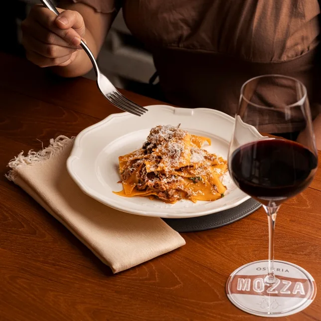 Maltagliati Duck Ragu - Osteria Mozza Singapore