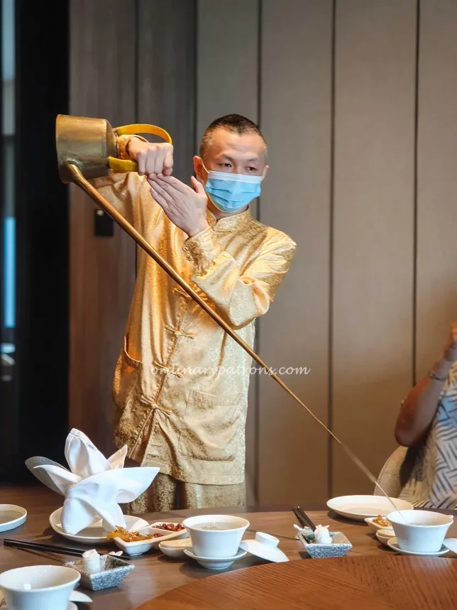 Si Chuan Dou Hua tea master’s performance