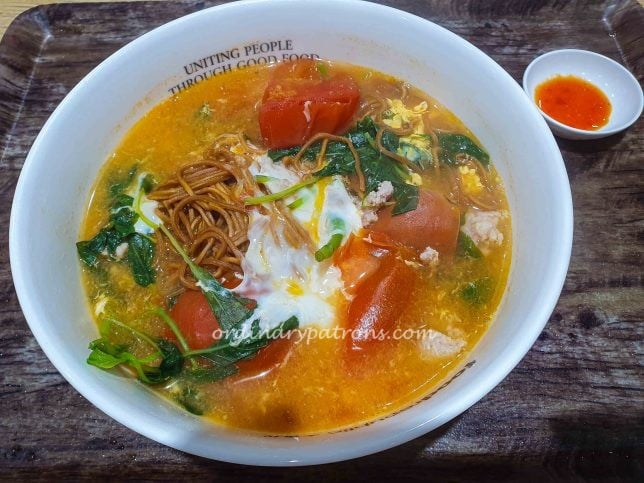 Spinach Chef - Spinach Soup Ban Mian