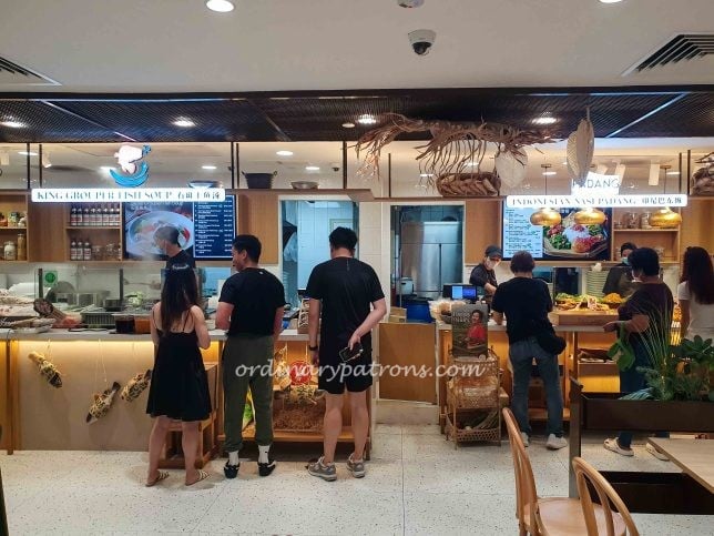 King Grouper Fish Soup and Padang Padang