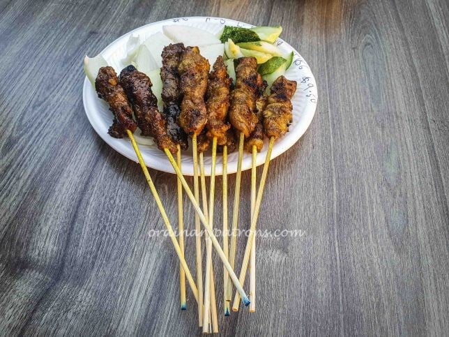 Satay of Musa Ikan Bakar Stall