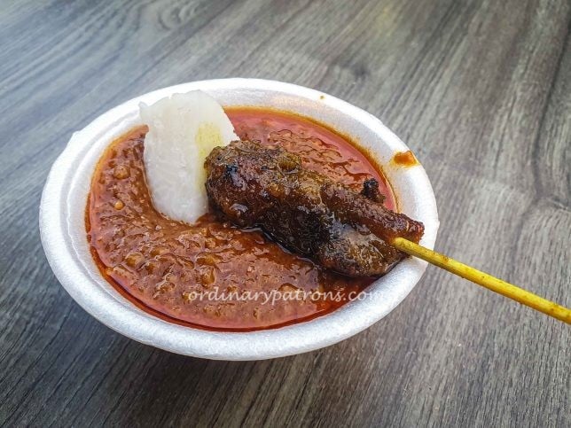 Musa Ikan Bakar Stall Satay Sauce