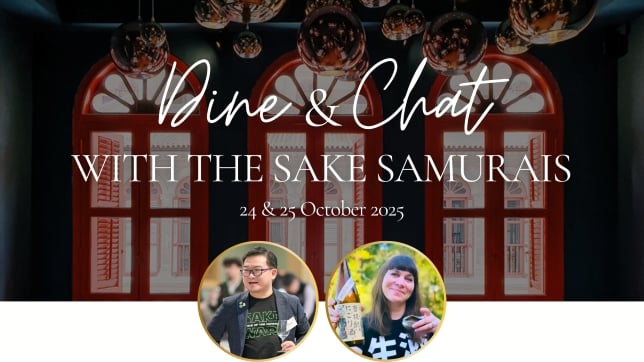 Two Sake Samurais Unite in Singapore for “Sake. Stories. Spirit.” at TANOKE