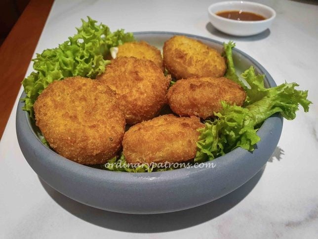 Crispy Squid Prawn Cake