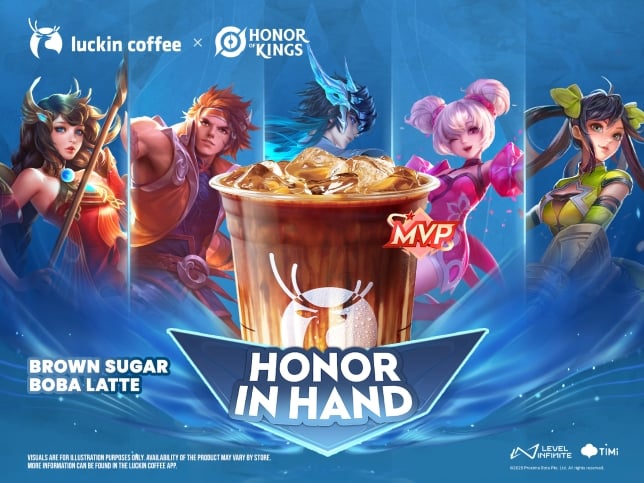 luckin coffee x honor of kings