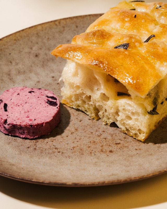 French Butter and Focaccia