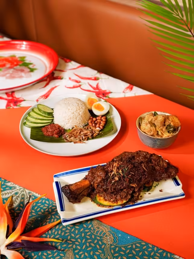 Nasi Lemak - Lamb Shank - credit Rempapa Singapore