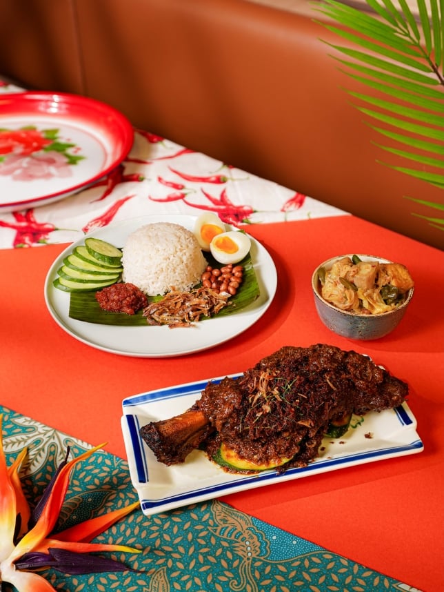 Nasi Lemak - Lamb Shank - credit Rempapa Singapore