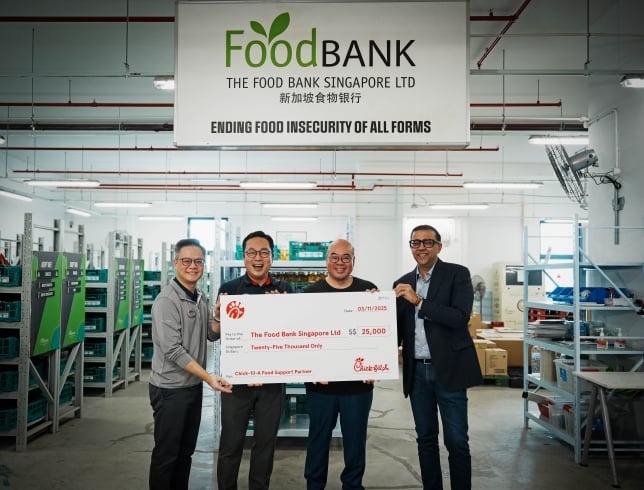 Chick-fil-A and The Food Bank Singapore