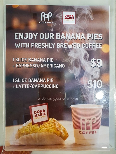 Dona Manis Heritage Bakehouse - Menu